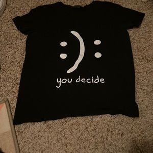 Smile or Sad face shirt